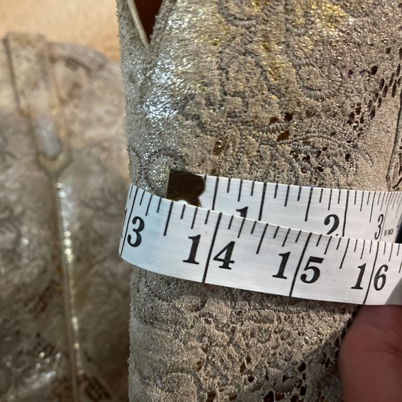 Lucchese cream/gold crackle - Picture 9 of 16